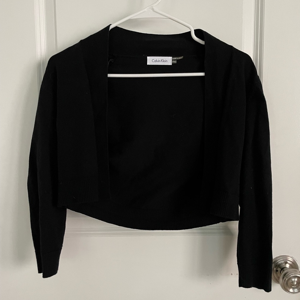 Calvin Klein black cardigan